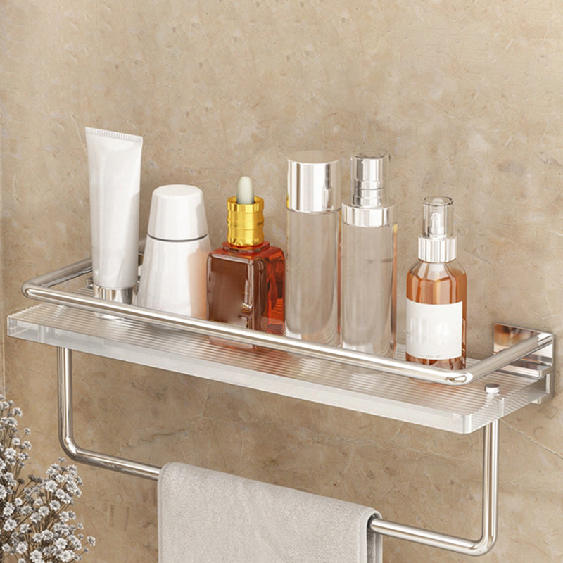 Lisslune | Modern Silver/Gold Bathroom Hardware Set Bathroom Shelf Bathroom Set