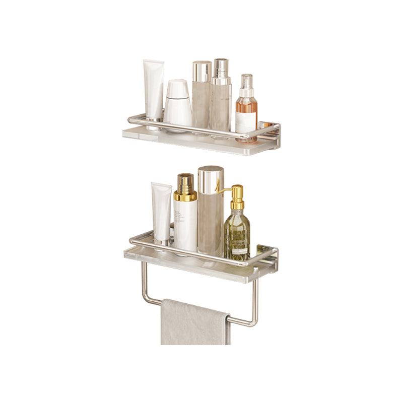 Lisslune | Modern Silver/Gold Bathroom Hardware Set Bathroom Shelf Bathroom Set