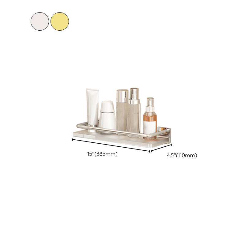Lisslune | Modern Silver/Gold Bathroom Hardware Set Bathroom Shelf Bathroom Set