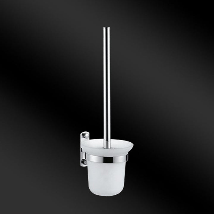 Lisslune | Chrome Modern Bathroom Hardware Set Stainless Steel Towel Hook/Towel Bar & Bath Shelf