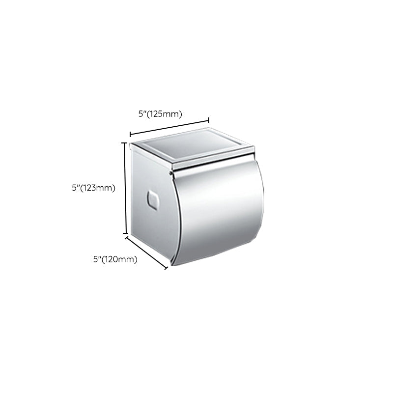 Lisslune | Chrome Modern Bathroom Hardware Set Stainless Steel Towel Hook/Towel Bar & Bath Shelf