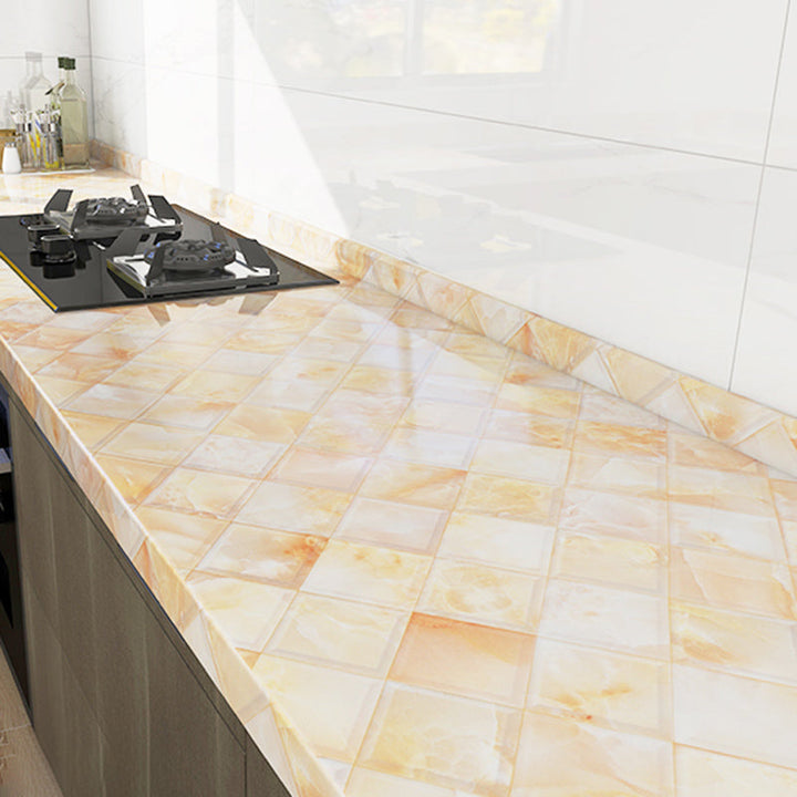 Lisslune | PVC Peel and Stick Back Wall Tile Modern Peel and Stick Tile