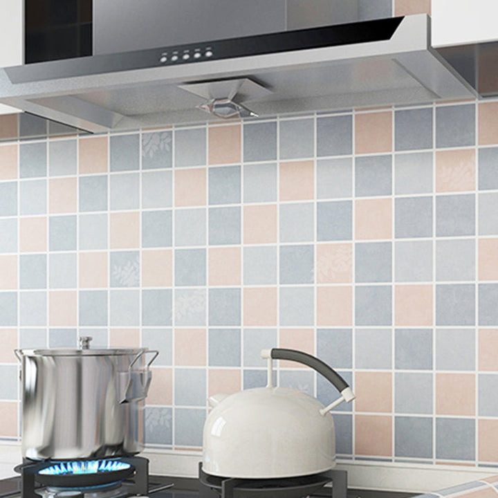 Lisslune | PVC Peel and Stick Back Wall Tile Modern Peel and Stick Tile