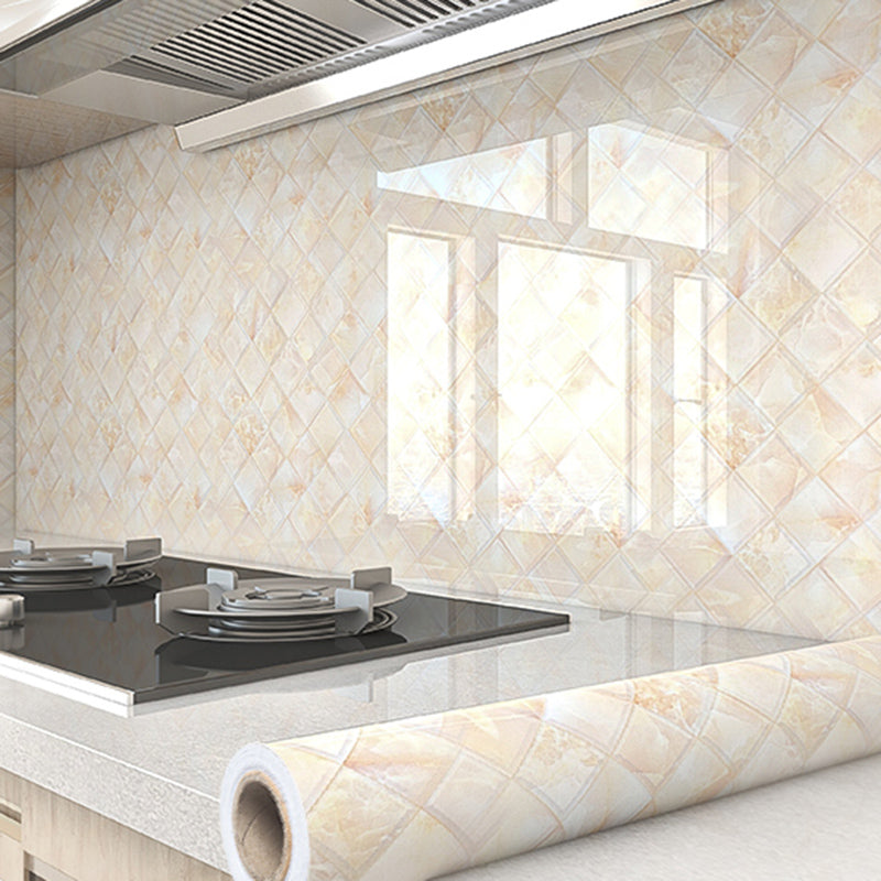 Lisslune | Rectangular Wallpaper Modern Peel and Stick Back Wall Tiles