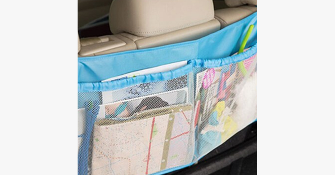 Lisslune | Multi-Section Car Backseat Organizer – Keeps Your Car Clean!