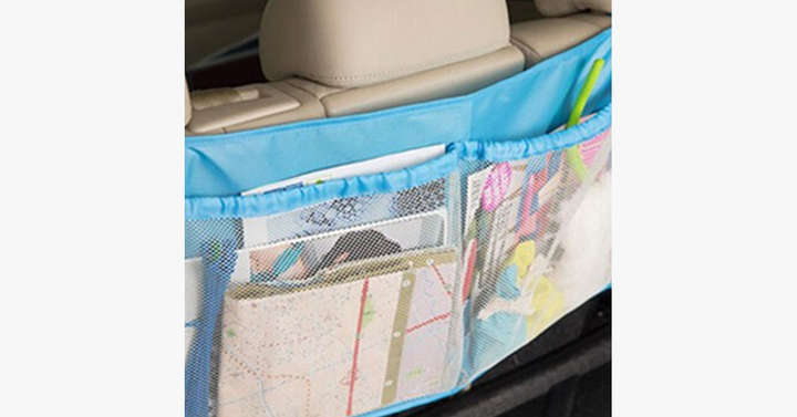 Lisslune | Multi-Section Car Backseat Organizer – Keeps Your Car Clean!