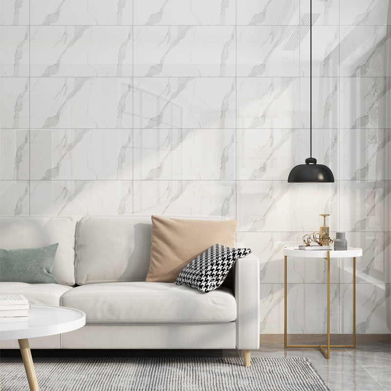 Lisslune | PVC Peel and Stick Wall Tile Modern Peel & Stick Mosaic Tile
