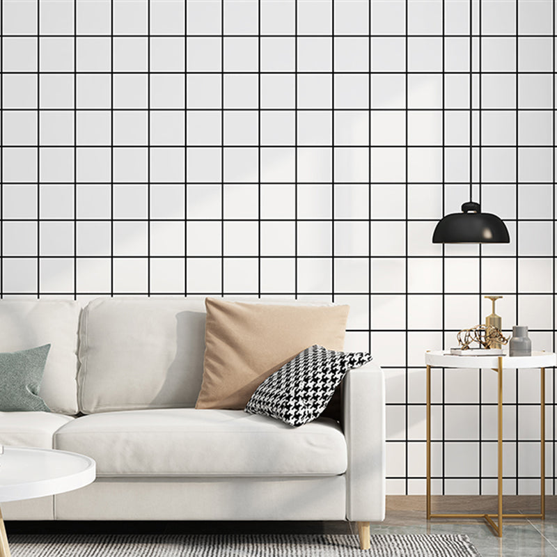 Lisslune | PVC Peel and Stick Wall Tile Modern Peel & Stick Mosaic Tile