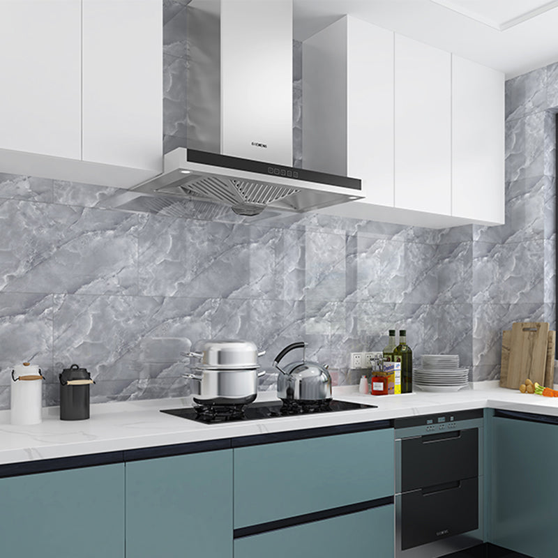 Lisslune | PVC Peel and Stick Wall Tile Modern Peel & Stick Mosaic Tile