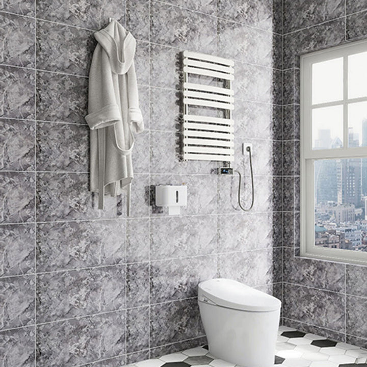 Lisslune | Modern rectangular Peel and Stick back wall tile PVC wallpaper