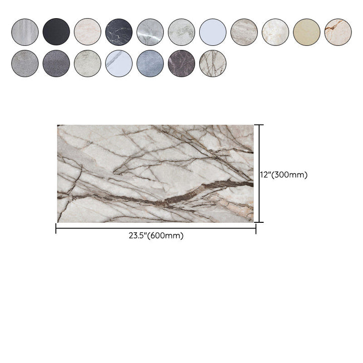 Lisslune | PVC Tile Peel & Stick Modern Peel and Stick Wall Tile
