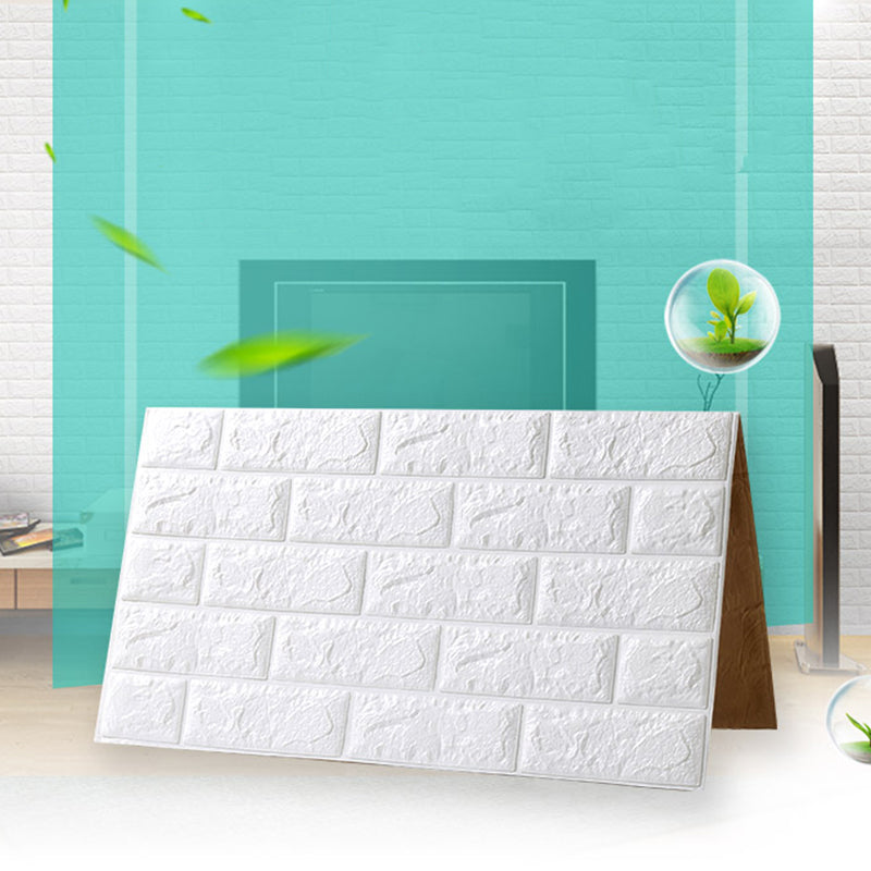 Lisslune | Modern Wall Tile PVC 3D Embossing Self-Adhesive Waterproof Interior Wall Panel