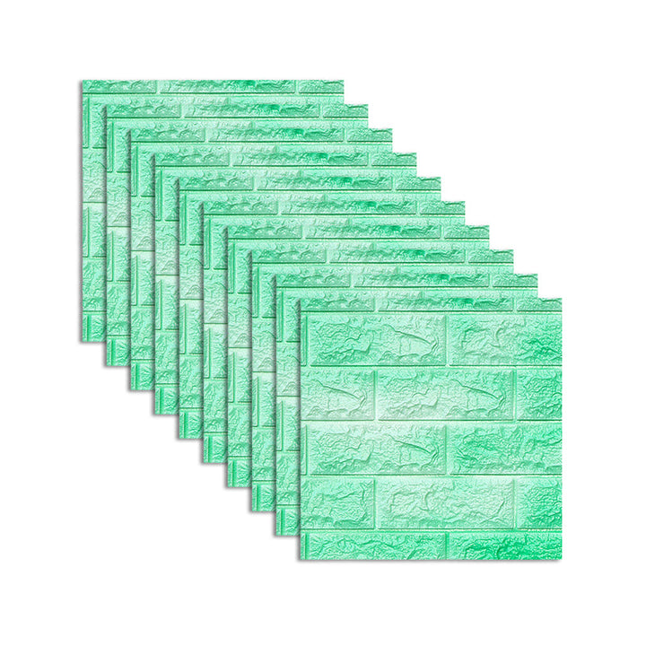 Lisslune | Modern Wall Tile PVC 3D Embossing Self-Adhesive Waterproof Interior Wall Panel