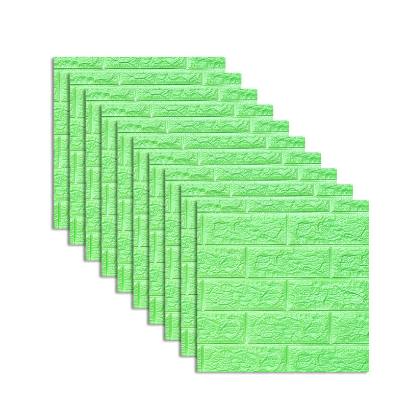 Lisslune | Modern Wall Tile PVC 3D Embossing Self-Adhesive Waterproof Interior Wall Panel