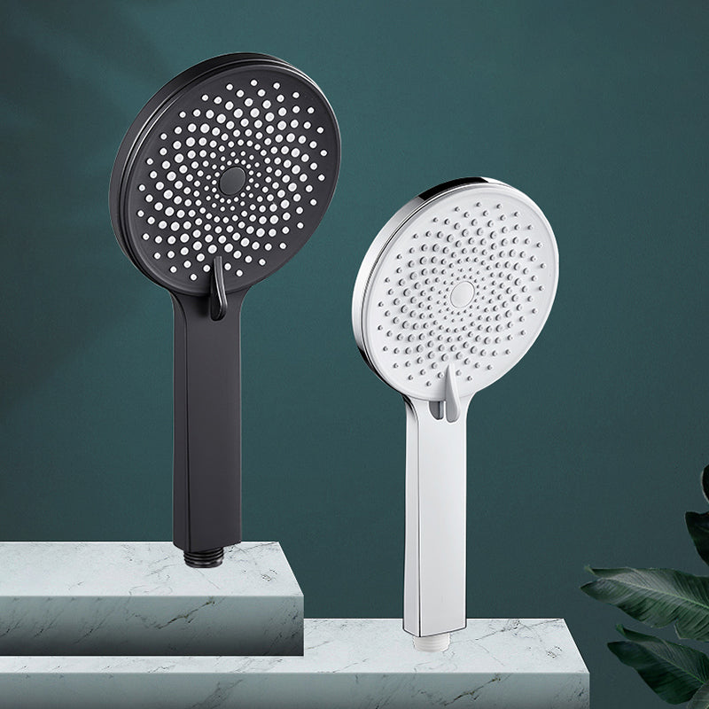 Lisslune | Contemporary round shower head in solid color handheld shower head for the bathroom