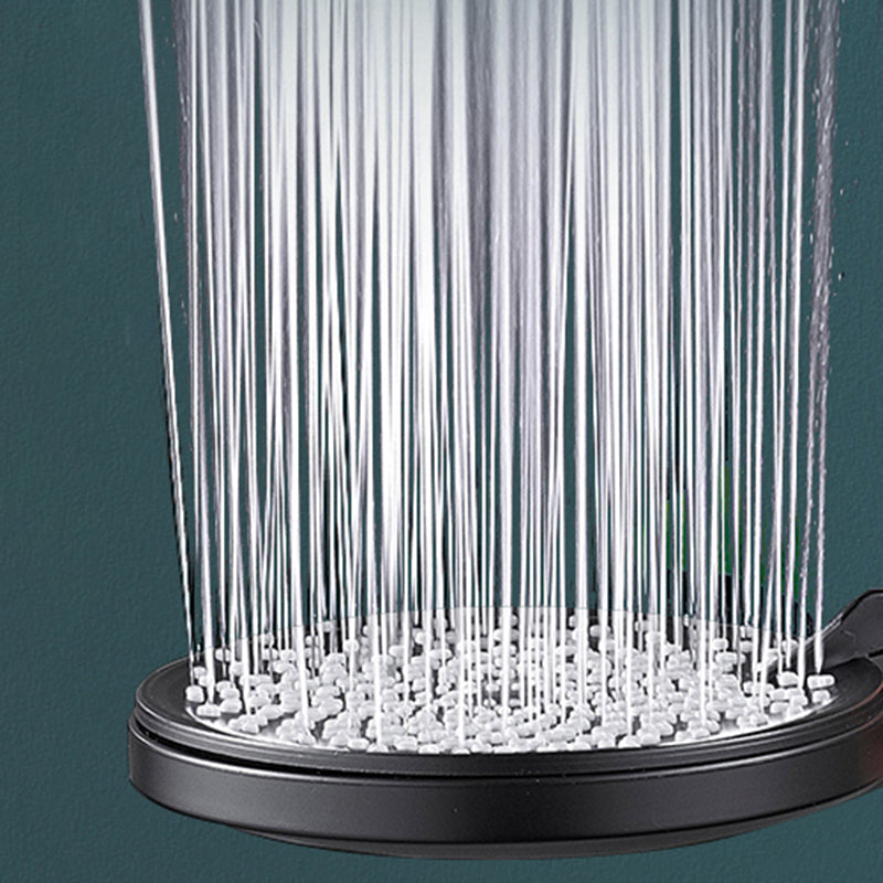 Lisslune | Contemporary round shower head in solid color handheld shower head for the bathroom