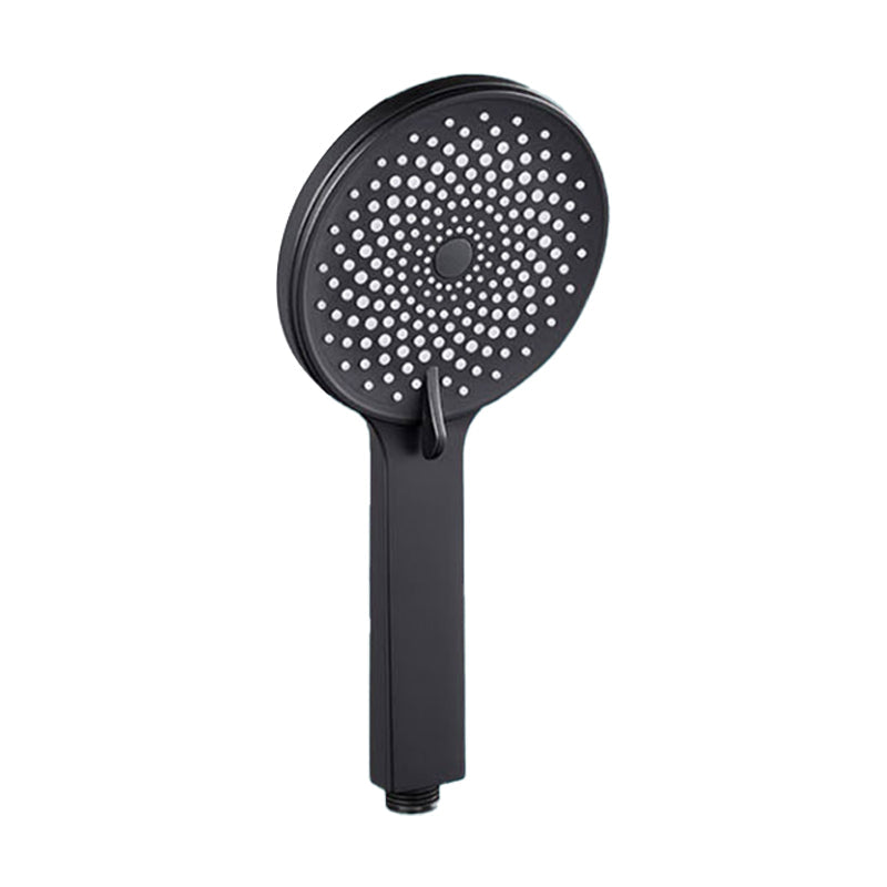 Lisslune | Contemporary round shower head in solid color handheld shower head for the bathroom