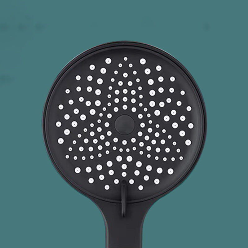 Lisslune | Contemporary round shower head in solid color handheld shower head for the bathroom
