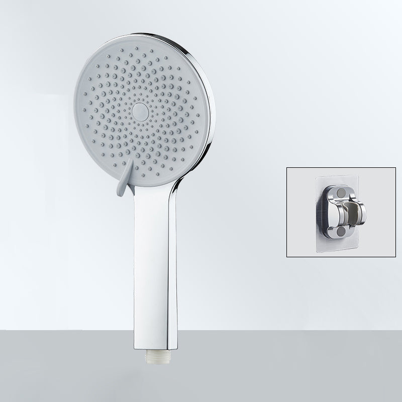 Lisslune | Contemporary round shower head in solid color handheld shower head for the bathroom