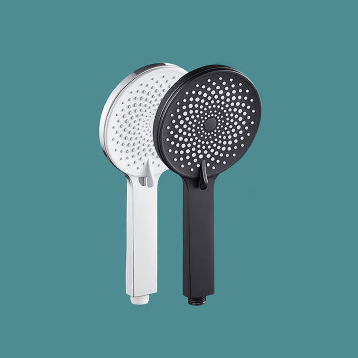 Lisslune | Contemporary round shower head in solid color handheld shower head for the bathroom