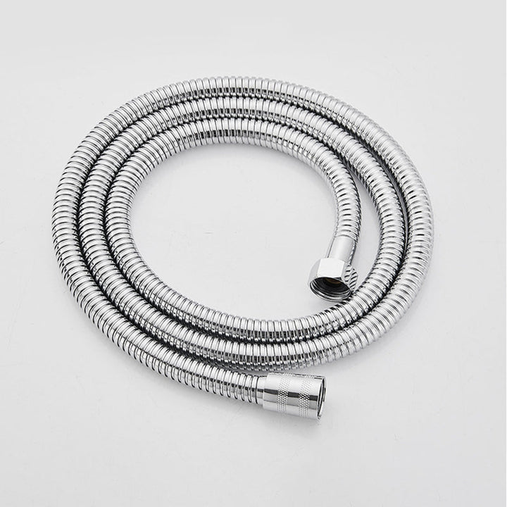 Lisslune | Silver Square Fixed Shower Head Modern Style Wall Mounted Shower Head