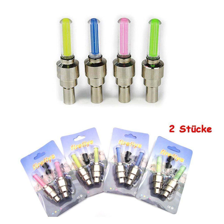 Lisslune | Premium LED Valve Caps for Wheels (2 pcs)
