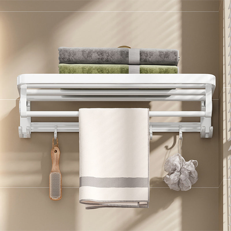 Lisslune | Modern Bathroom Hardware Set Towel Bar White Bathroom Shelf Bathroom Hardware Set