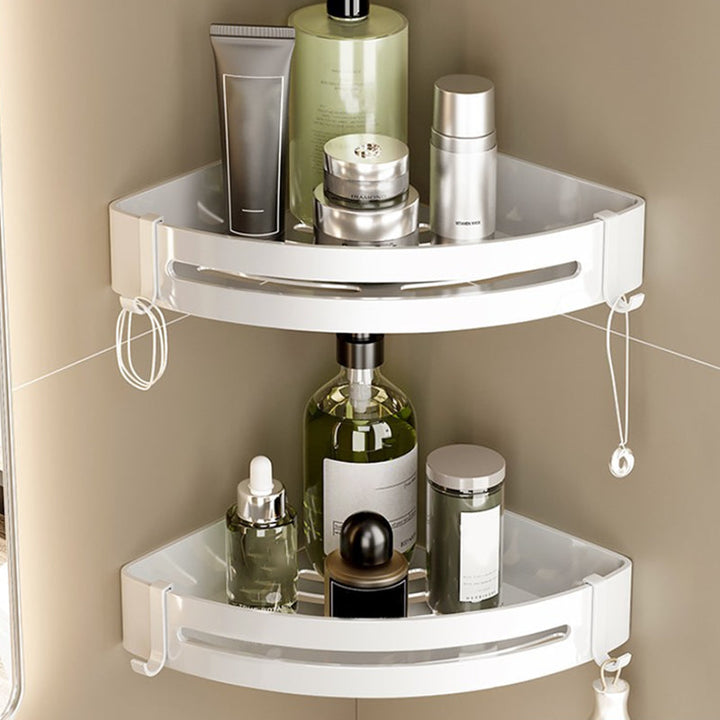 Lisslune | Modern Bathroom Hardware Set Towel Bar White Bathroom Shelf Bathroom Hardware Set