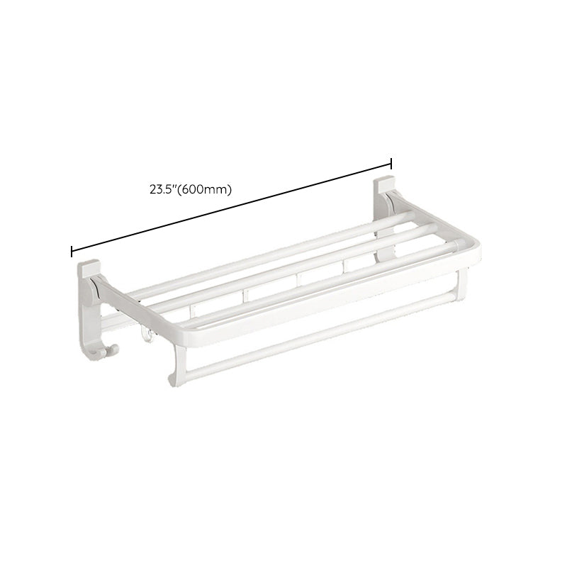 Lisslune | Modern Bathroom Hardware Set Towel Bar White Bathroom Shelf Bathroom Hardware Set