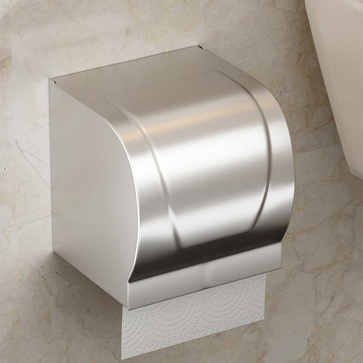 Lisslune | Modern Polished Chrome Bathroom Accessory Set Bathroom Shelf/Towel Holder/Paper Holder included