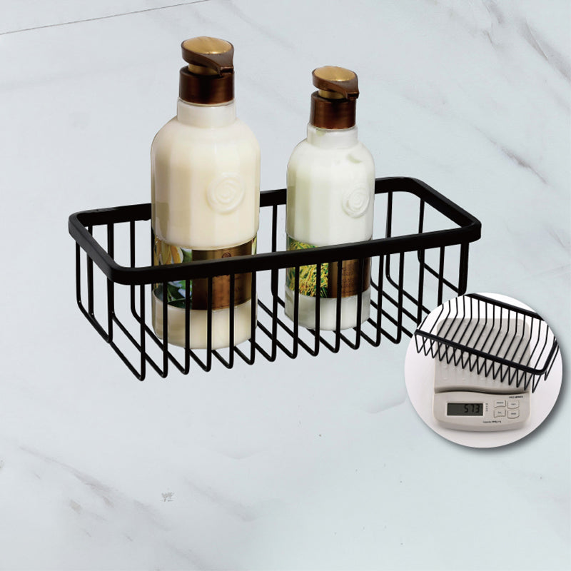 Lisslune | Modern Classic Bathroom Accessories Set in Stainless Steel Matte Black Bathrobe Hook/Towel Ring Bar