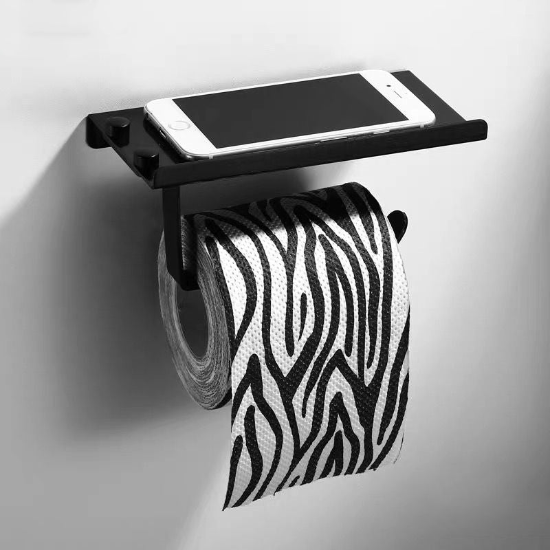 Lisslune | Modern Bathroom Accessories Set Towel Holder Black Soap Dish Bath Accessories Set