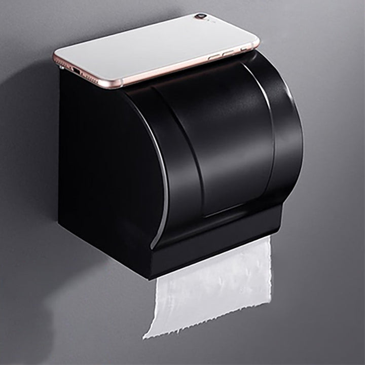 Lisslune | Modern Bathroom Accessories Set Towel Holder Black Soap Dish Bath Accessories Set