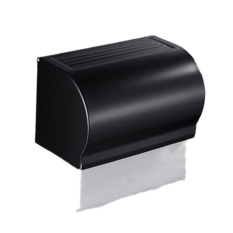 Lisslune | Modern Bathroom Accessories Set Towel Holder Black Soap Dish Bath Accessories Set