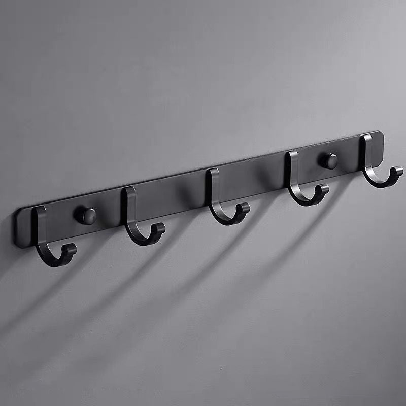 Lisslune | Modern Bathroom Accessories Set Towel Holder Black Soap Dish Bath Accessories Set