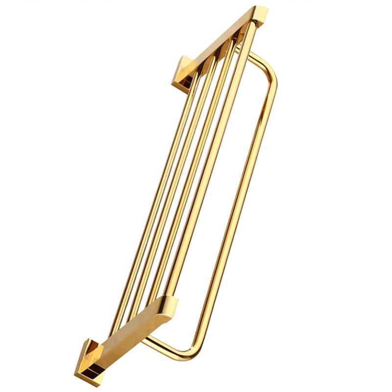 Lisslune | Modern Towel Bar Bathroom Hardware Set Bathroom Shelf Gold Bathroom Accessory Set