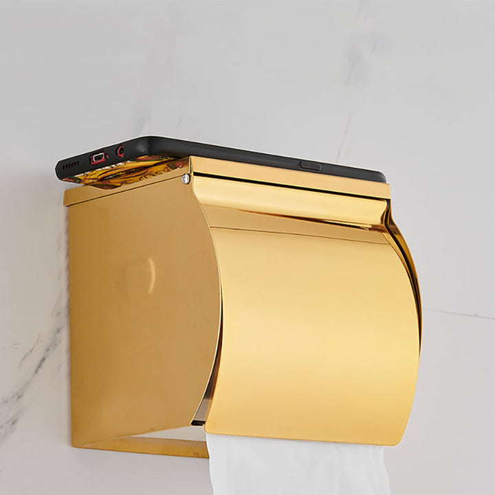 Lisslune | Modern Towel Bar Bathroom Hardware Set Bathroom Shelf Gold Bathroom Accessory Set