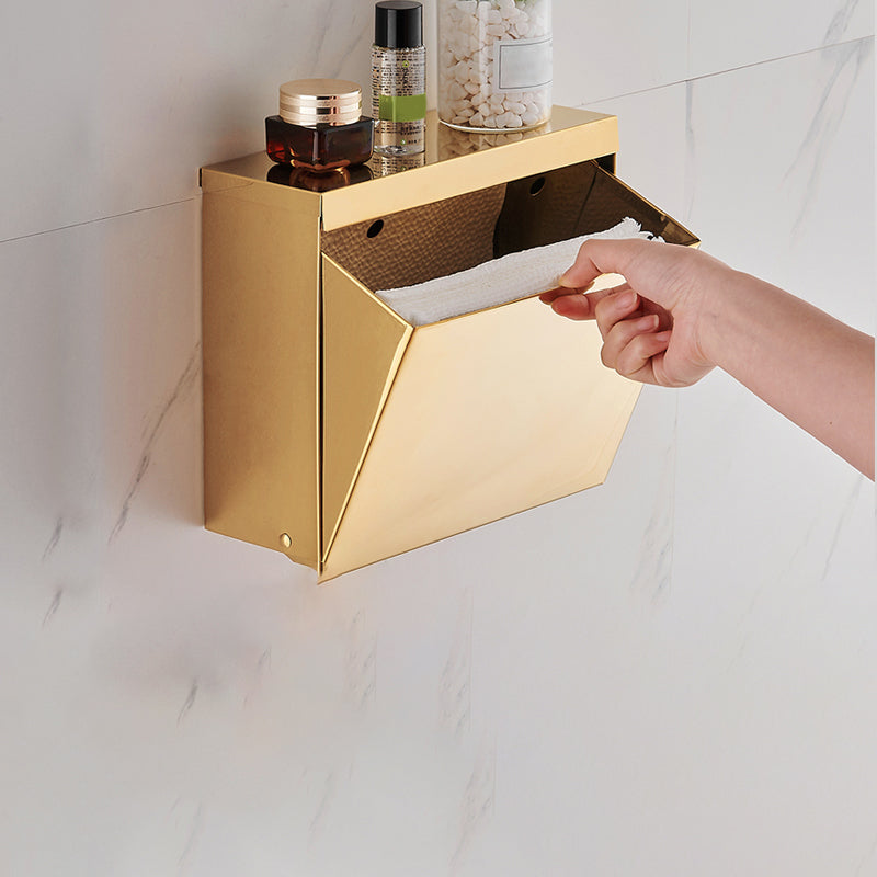 Lisslune | Modern Towel Bar Bathroom Hardware Set Bathroom Shelf Gold Bathroom Accessory Set