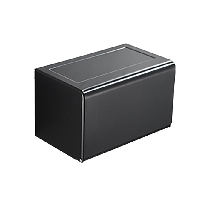 Lisslune | Modern Classic Bathroom Hardware Set Matte Black Bathrobe/Towel Rack & Bathroom Shelf
