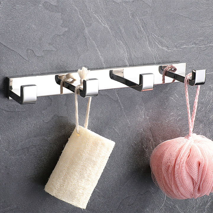 Lisslune | Modern Bathroom Element Set Paper Holder Gray Towel Bar Bathroom Accessory Set