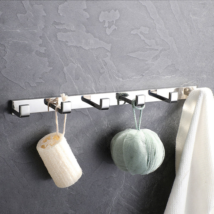 Lisslune | Modern Bathroom Element Set Paper Holder Gray Towel Bar Bathroom Accessory Set