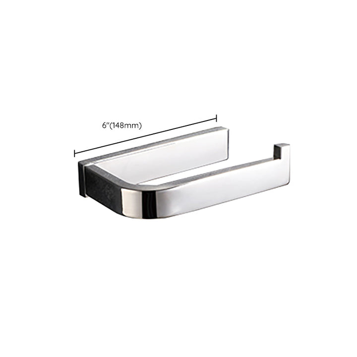 Lisslune | Modern Bathroom Element Set Paper Holder Gray Towel Bar Bathroom Accessory Set