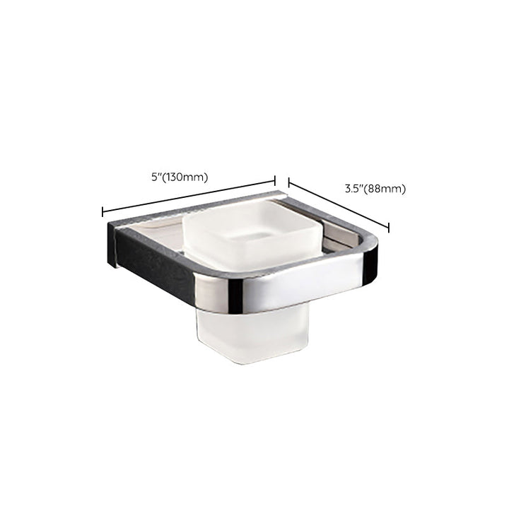 Lisslune | Modern Bathroom Element Set Paper Holder Gray Towel Bar Bathroom Accessory Set
