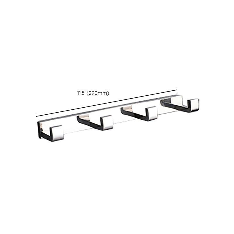 Lisslune | Modern Bathroom Element Set Paper Holder Gray Towel Bar Bathroom Accessory Set