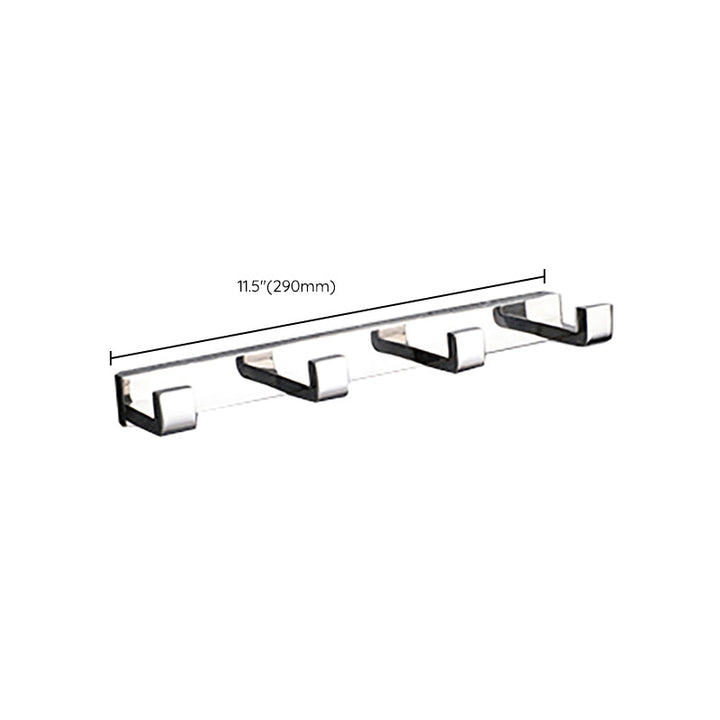 Lisslune | Modern Bathroom Element Set Paper Holder Gray Towel Bar Bathroom Accessory Set