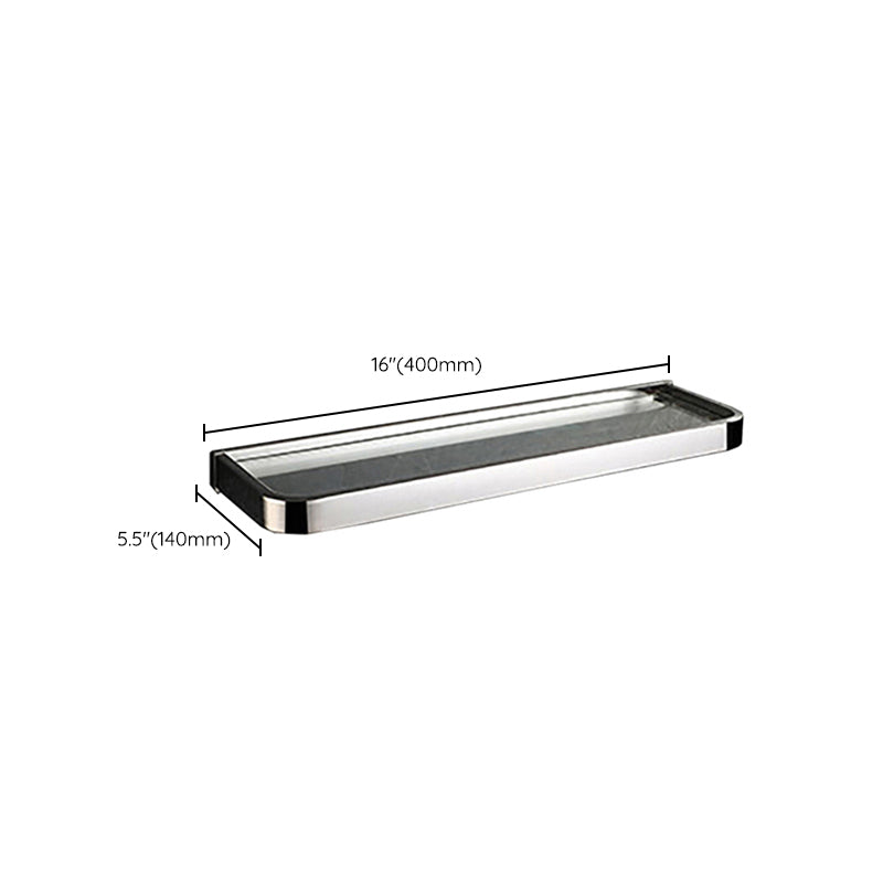 Lisslune | Modern Bathroom Element Set Paper Holder Gray Towel Bar Bathroom Accessory Set