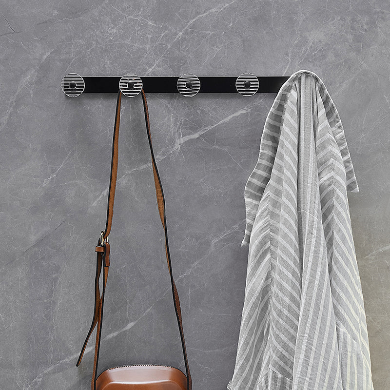 Lisslune | Modern Bathroom Accessory Set Shelf/Towel Holder & Bathrobe Hook included