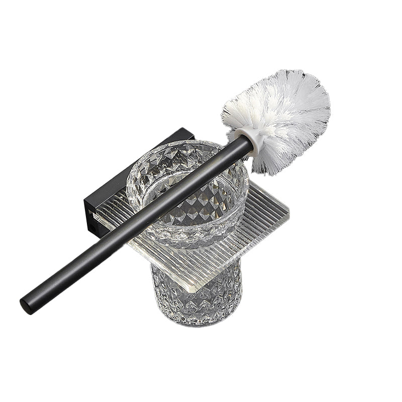 Lisslune | Modern Bathroom Accessory Set Shelf/Towel Holder & Bathrobe Hook included