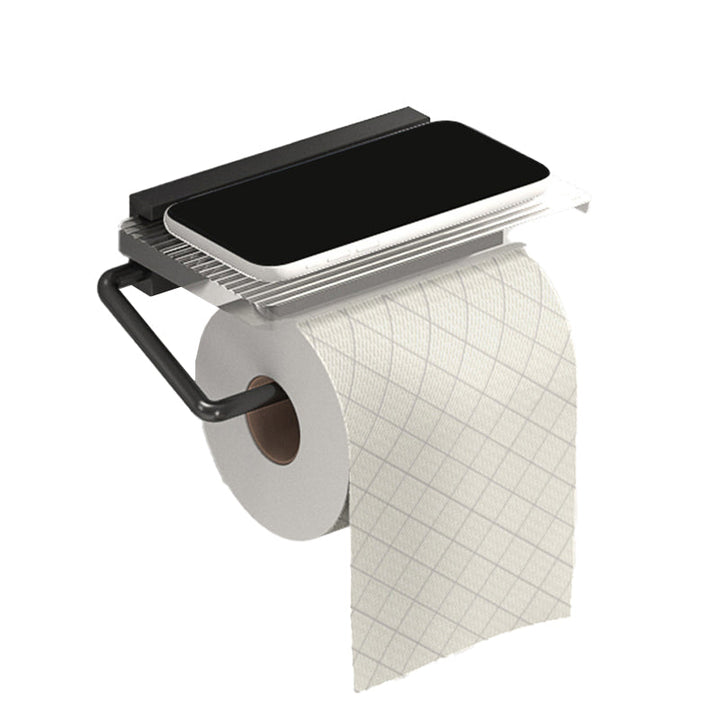 Lisslune | Modern Bathroom Accessory Set Shelf/Towel Holder & Bathrobe Hook included