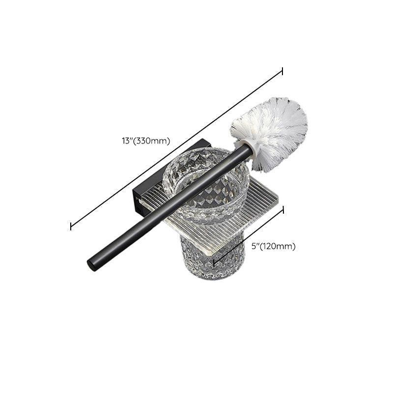 Lisslune | Modern Bathroom Accessory Set Shelf/Towel Holder & Bathrobe Hook included